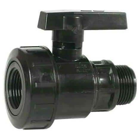 Robinets pour tubes PE basse pression - RACCORDEMENT MF - 1'.