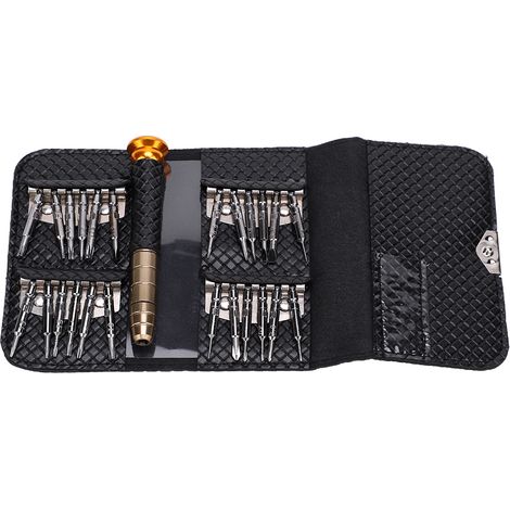 Kit 8132A Tournevis Précision pour Réparation Téléphone Portable, Outillage Électronique Manuel, Lot d'Outil de Démontage Smartphone, Embouts Multiples, Nécessaire de Maintenance (1/5)