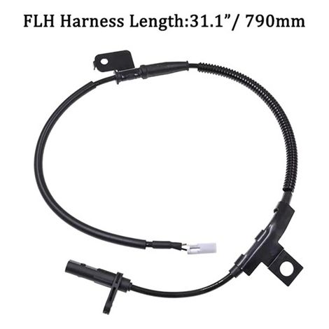 Pair, Color: Black, Material: ABS, ABS wheel speed sensor front 95671-3E300 956--DTEKGAZ