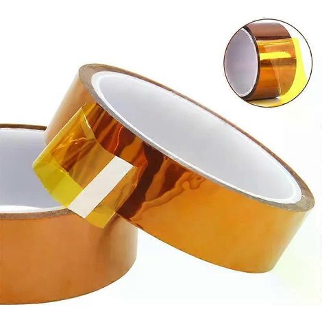 30 m langes, hochtemperaturbeständiges Polyimidband mit Goldfinger-Technologie in verschiedenen Größen, antistatisches Isolierband für Haustiere und Lithiumbatterien (1/4)