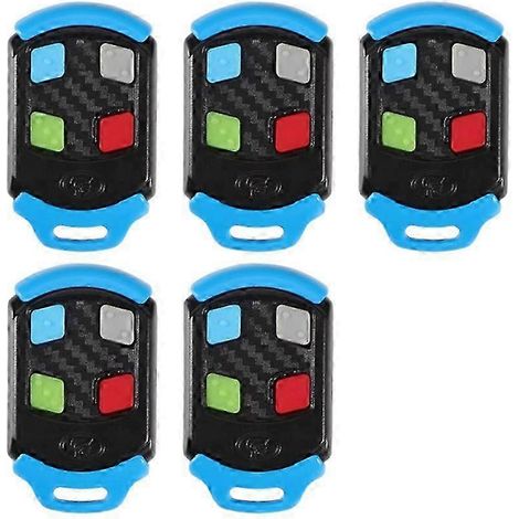 Lot de 5 télécommandes pour ouvre-porte de garage compatibles avec CENTURION D2 D5 D10 A10 R3 R5 Vantage Vector 400/500 Vert-X 300 (1/5)