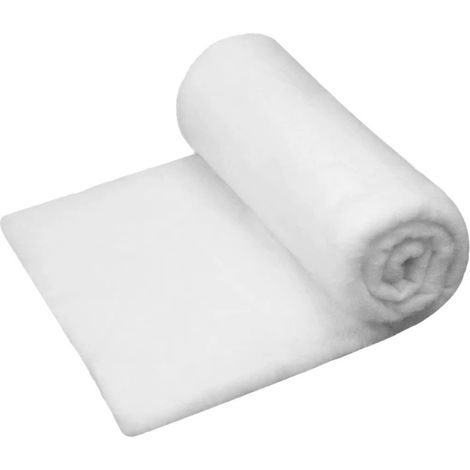 Große künstliche Schneerolle, rustikale Weihnachtsschneedecke, dicke künstliche Schneedecke, Dekoration für die Feiertage – 94,5 x 31,5 Zoll (1/5)