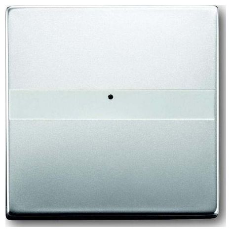 BUSCH-JAEGER 1764NLI-866 PLAQUE DE RECOUVREMENT, ZONE DE MARQUAGE, FIBRE OPTIQUE, ACIER INOXYDABLE, PUR 1731-0-1953