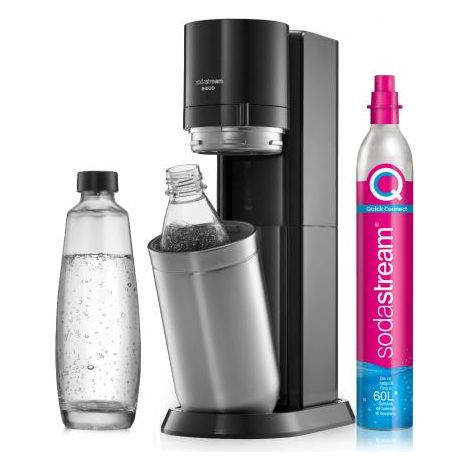 SodaStream - Soda maker E-Duo Black con accessori, nero 42007114 (1/4)