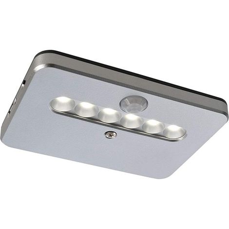 Spot 8 led luckylite - Angle d'éclairage : 20° - Câble de liaison : 300 mm - Couleur de la lumière : Blanc froid - Epaisseur : 11 mm - Indice de rendu des couleurs (IRC) : 80 - HALEMEIER (1/4)