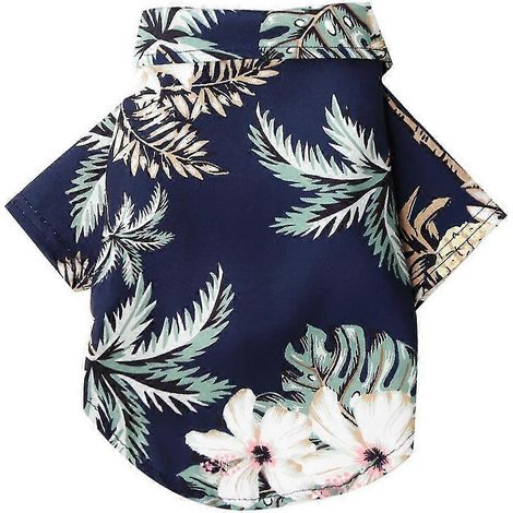 Disfraz hawaiano para perro, incluye camisetas geniales para cachorros y ropa de verano. (1/5)