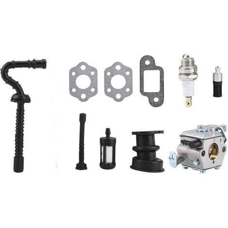 Kit de carburateur pour tronçonneuse Stihl MS210 MS230 MS250 en métal durable