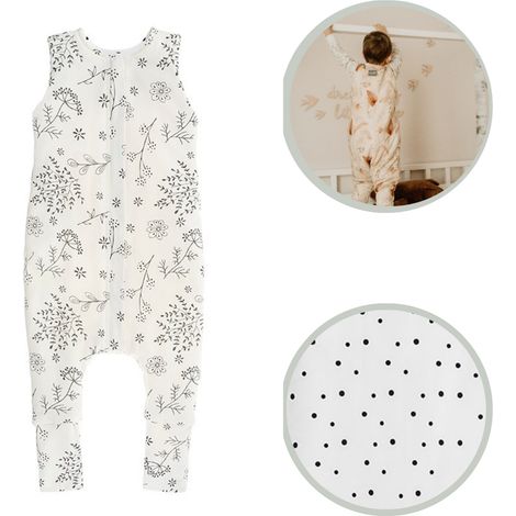 Saco de dormir con patas talla M (3-5 años) Bloom