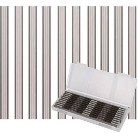 Pair Lntyq 10 Pièces Ensemble de Rabot Electrique Lame, 82x5.5x1.1mm, pour Rabots Makita, Black & Decker, Bosch, DeWalt et Elu (1/5)