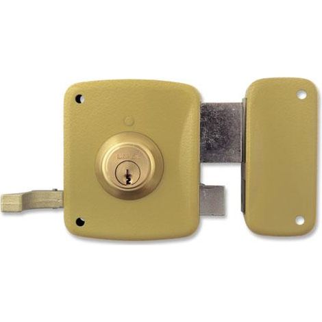 Cerradura sopreponer LINCE 5125-A 08I hierro esmaltado (1/5)