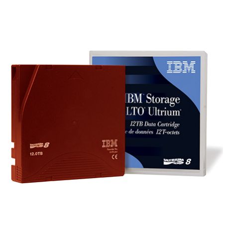 IBM DC Ultrium LTO-8 (BaFe) etiquetado 12TB/30TB secuencia a medida