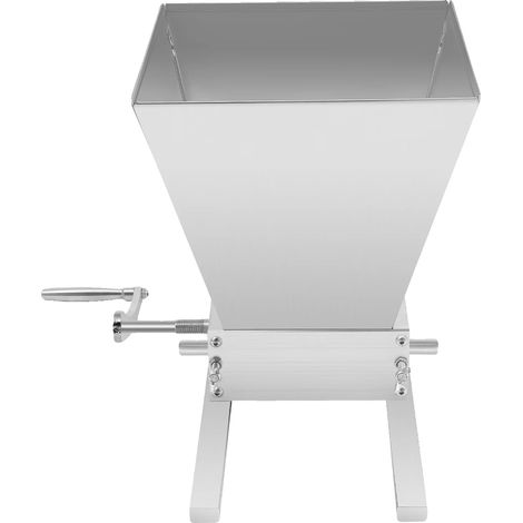 Broyeur à grains, fonctionnement manuel et électrique, facile à nettoyer, Argent (1/2)
