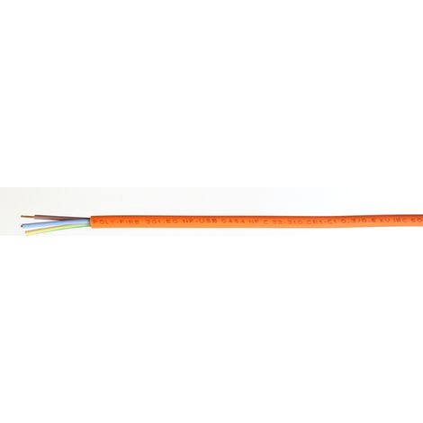 Câble CR1/C1 RS PRO 3G1,5 mm², gaine Polyoléfine Orange, Résistant au Feu, 100m ( Prix pour Bobine de 100 Mètres )