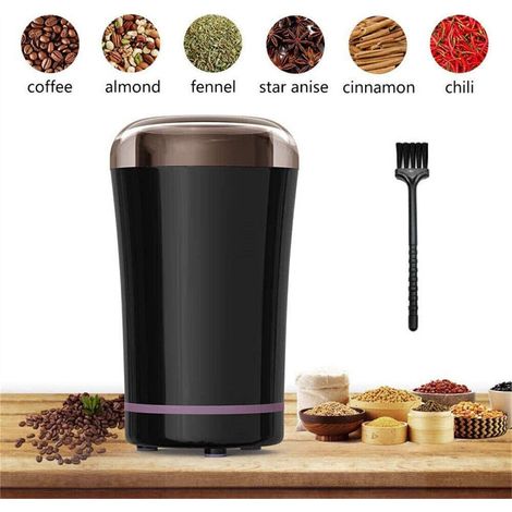 FLITI Stainless Steel Electric Coffee Grinder, Grain, Herb, and Spice Grinder, 150W 220V, Compact and Quiet, for Kitchen and Laboratory (1/5)