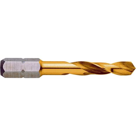 Exact 50876 HSS Punta a spirale per metallo 3.5 mm Lunghezza totale 40 mm DIN 3126 1/4 (6.3 mm) 1 pz.