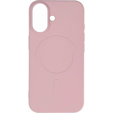 Custodia in silicone liquido con MagSafe per Samsung Galaxy S25 Edge - Rosa