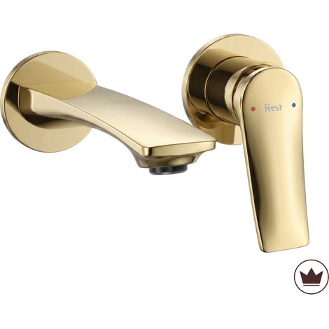 Rea Grifo De Lavabo Empotrado  Vision Gold + Box (1/5)