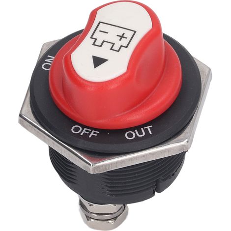 Interrupteur coupe-batterie 200 A en laiton pour voiture, moto et bateau (1/5)