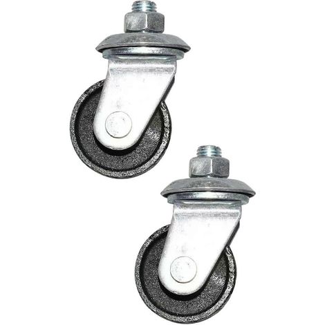 paire de roulettes génériques pour cric de sol, accessoires, pièces détachées professionnelles pour remorque (1/5)