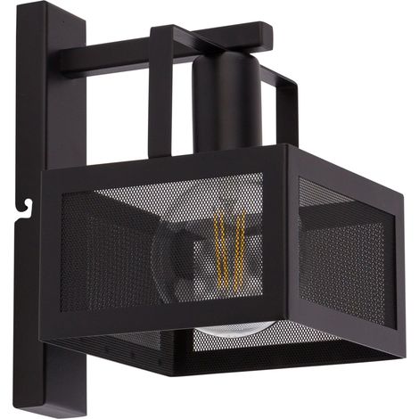 Sigma ALBERT 32179 lámpara de pared negra 25x16 cm