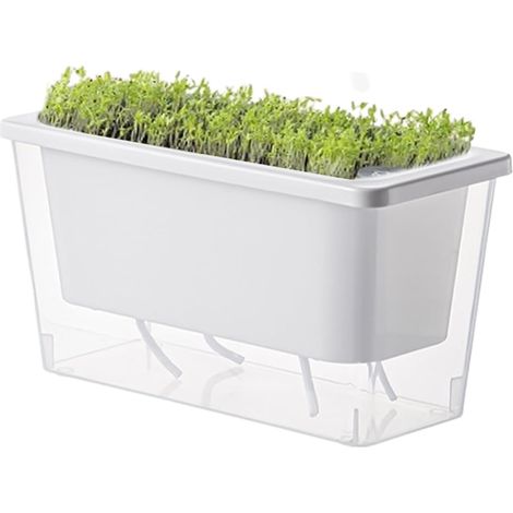 Blumentopf mit Selbstbewässerung für Innenbereiche