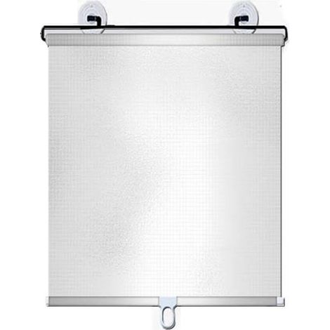 Rideaux rétractables pour pare-brise Protection UV Installation facile avec ventouses Taille 50x125 cm en PVC (1/5)