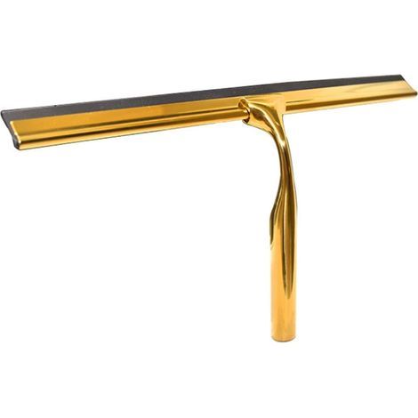 Tergivetro per doccia in acciaio inox, vetro per bagno, vetro per finestrino auto (oro) (1/5)