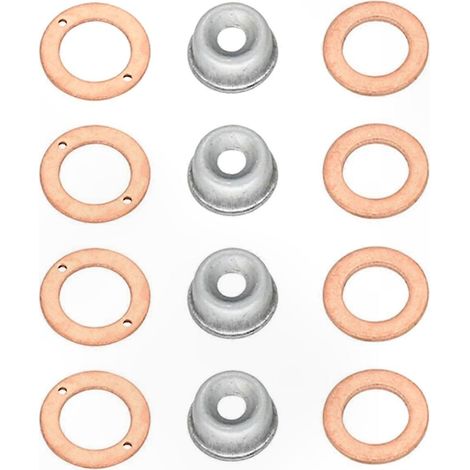Kit de joints d'injecteurs moteur pour D1105 V2203 D905 D1005 V3300 V3600 remplace les références 19077-53650 et 15841-53622 (1/5)