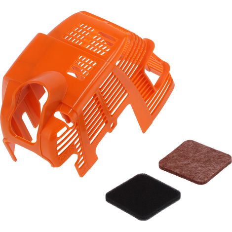 Filtre à air de rechange pour capot moteur compatible avec les tondeuses Stihl FS75, 80, 85 et 85R
