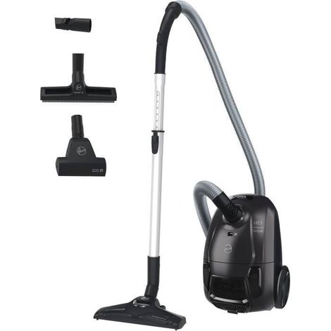 Hoover – Aspirateur traineau 700W – Technologie cyclonique – Capacité 2,5L – Filtre EPA – Niveau sonore 79dB – Buse parquet et mini turbo brosse (1/5)