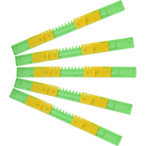 Ensemble de 5 portes de ruche en plastique anti-évasion, accessoire d'apiculture, 45 cm (1/5)