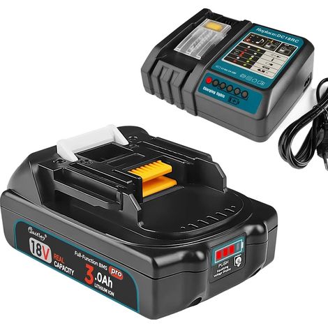 Hochleistungs-Akku für Elektrowerkzeuge, sicher in der Anwendung, Kombinationsset A (1/2)