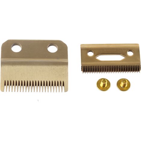 2 pièces lames en acier inoxydable professionnelles pour tondeuse cheveux électrique 8148 - outil de remplacement (1/5)