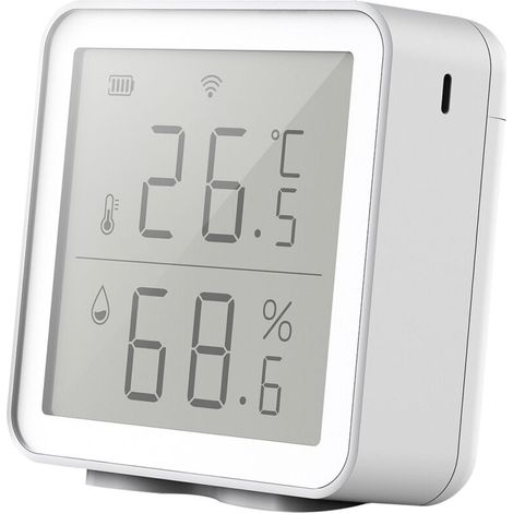 WIFI Intelligent Temperature and Humidity Meter Temperature Detector Ships Without Battery (Intelligent Temperature and Humidity Detector) (1/5)