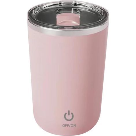 Tasse a Mélanger Automatique,Tasse de Mélange Électrique Haute Vitesse Étanche IPX6 350 Ml Rechargeable avec Couvercle pour Voyage Bureau Sports de Plein Air (1/5)