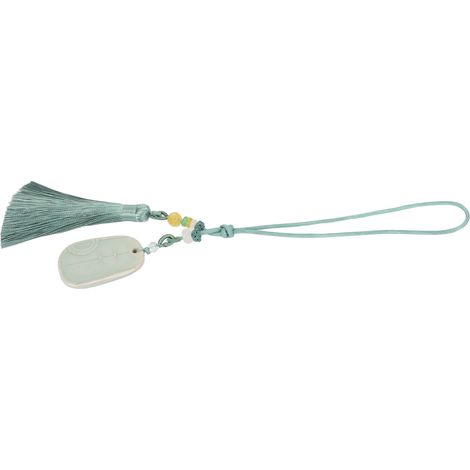 Porte-bonheur auto pendentif rétroviseur perles porcelaine exquise décoration sac rideau SY-GCL-020 (1/5)