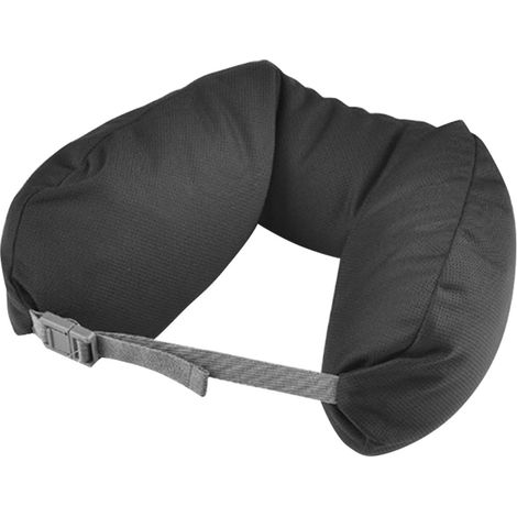 Oreiller de Voyage Ergonomique en Forme de U pour Avion, Voiture et Maison - Noir Confortable (1/5)