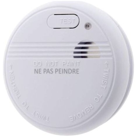 1 - Détecteur De Fumée - Alarme Incendie - Norme En 14604 Certifié Nf - Alertes Sonores Puissantes Installation Sans Fil Pour Maison Et Appartement Blanc (1/5)
