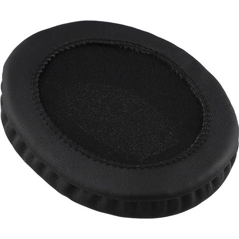 Coussinets ovales confortables en cuir éponge pour différents casques (75 x 95)