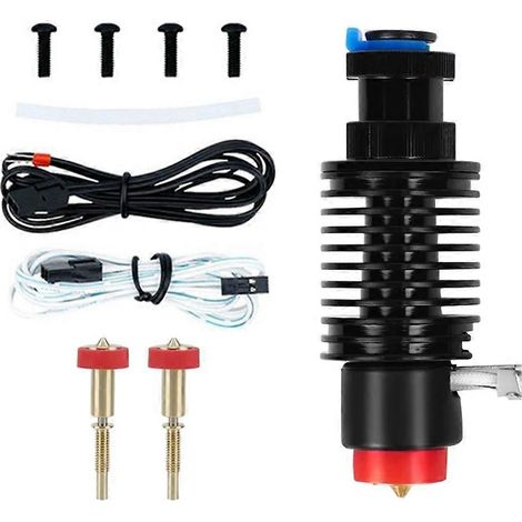 Für E3D Revo Keramik-Hotend-Kit V6 Kühler Messingdüse Keramik-Heizkern für E3D Revo 3D-Drucker Teile Paket A (1/5)