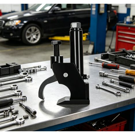WILITTO Démonte-Pneus Manuel pour Voitures et Camions - Compatible jusqu'à 42", Protège-Jantes, en Acier Traité, Coussinets en Caoutchouc, Compact et Durable (1/5)