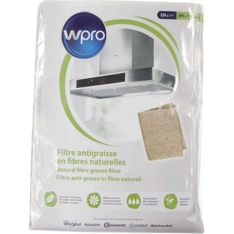 FILTRE ANTIGRAISSE UNIVERSEL POUR HOTTE W-PRO - 484000008651 (1/8)