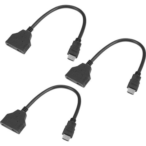 x HDMI mâle 1080p vers 2 x 1 x ... (1/5)