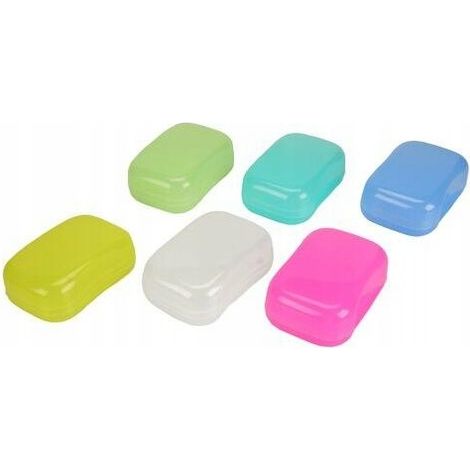 Portasapone in plastica con coperchio