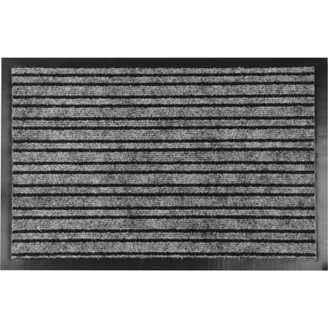 Fußmatte MagicHome TRM 235, für die Tür, 40x60 cm, BlackWhite (1/3)