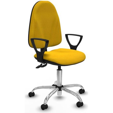 piqueras-y-crespo Algarra CPDM chaise bureau jaune (1/3)