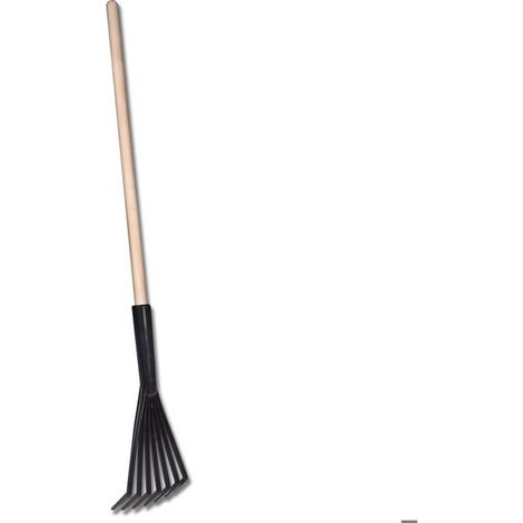 Attrezzo per pulizia giardino Waldhausen manure collector rake punte rinforzate 100 cm