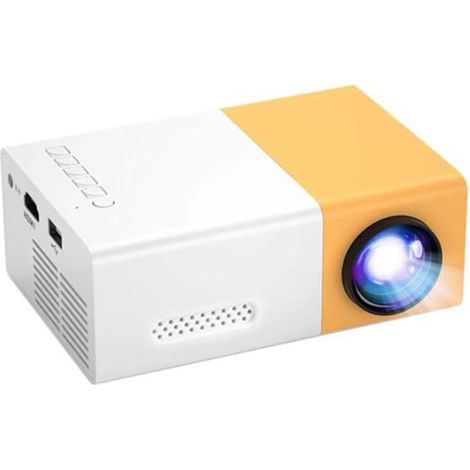 Miniprojecteur LED, vidéoprojecteur Full HD pour smartphone, home-cinéma, usage extérieur (1/5)