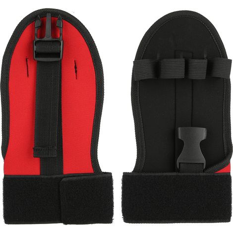 Gants noirs pour les doigts Gants auxiliaires fixes Équipement d'entraînement de rééducation Main Poing 01