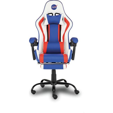 Nasa DI013 Silla de juego negra ergonómica y cómoda (1/3)
